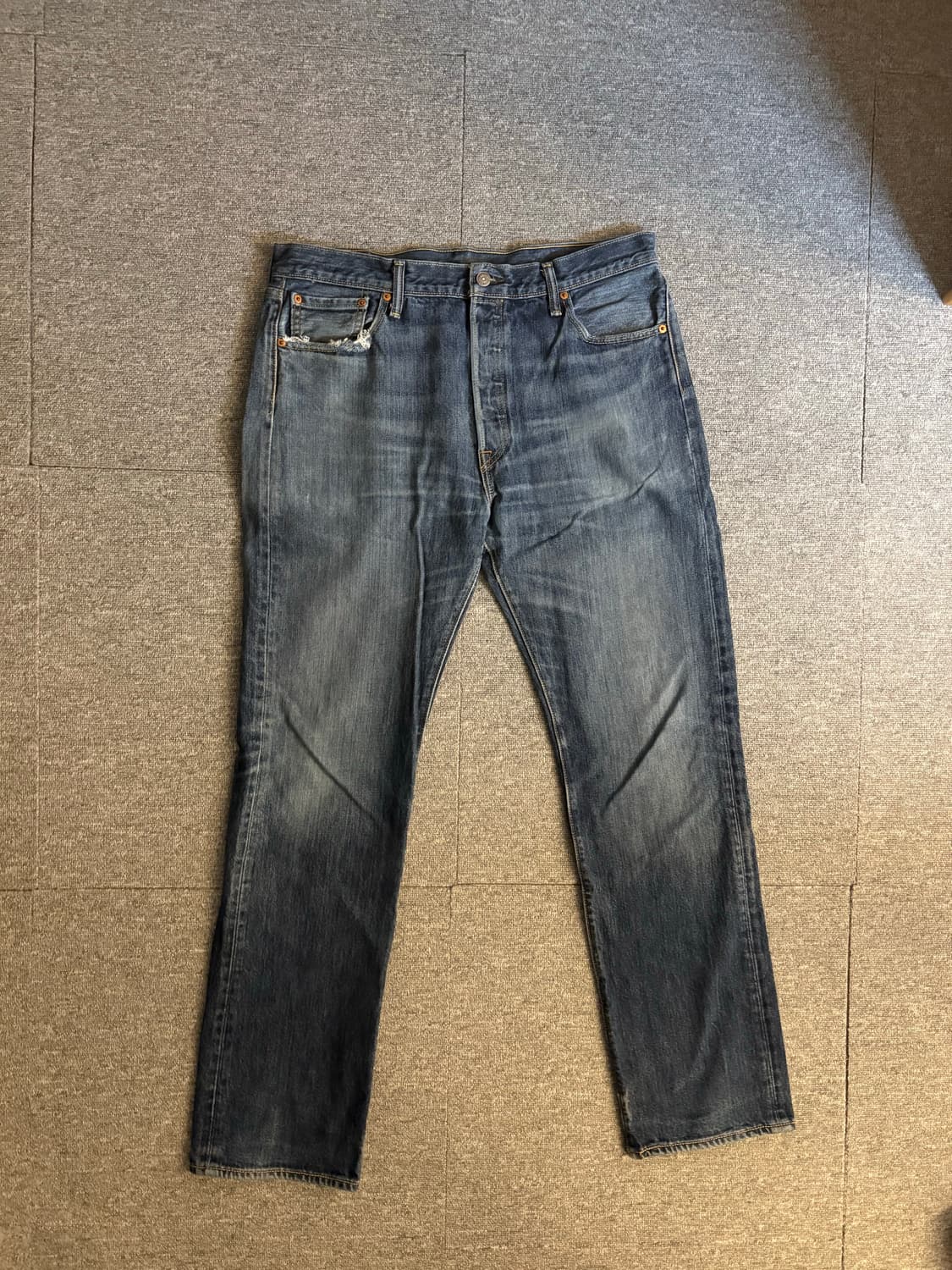 [W36  L34] 리바이스501 데님팬츠/ 07 상품이미지1