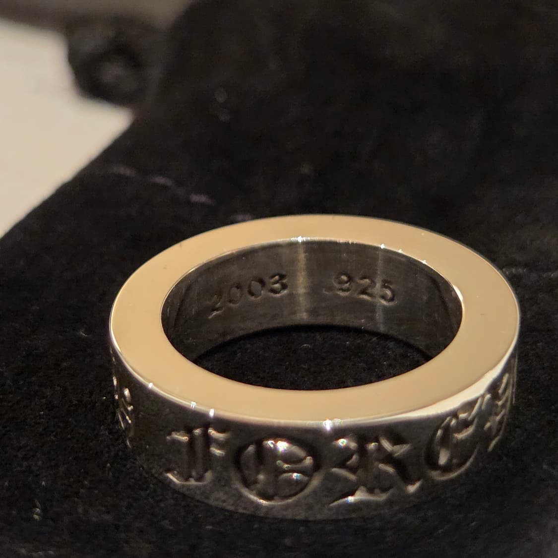 (새상품)크롬하츠 포에버링 6mm US4.5 상품이미지7