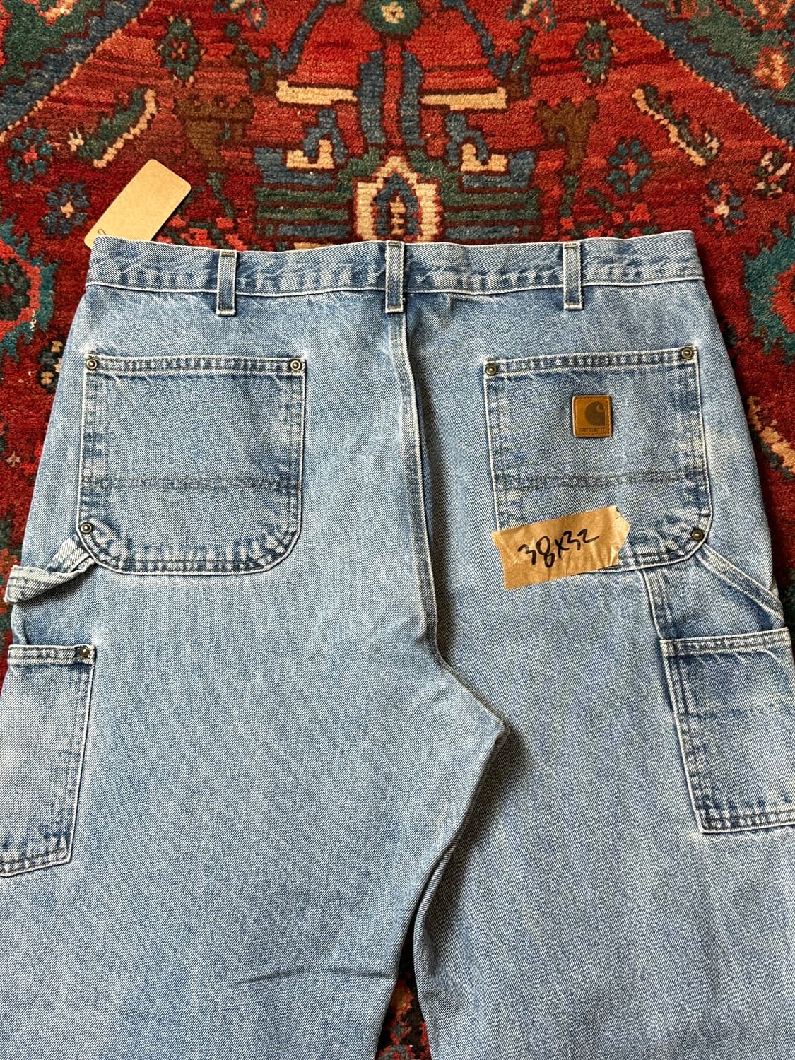 OG 칼하트 데님 더블니 팬츠 칼하트 B73 썩블니 상품이미지6