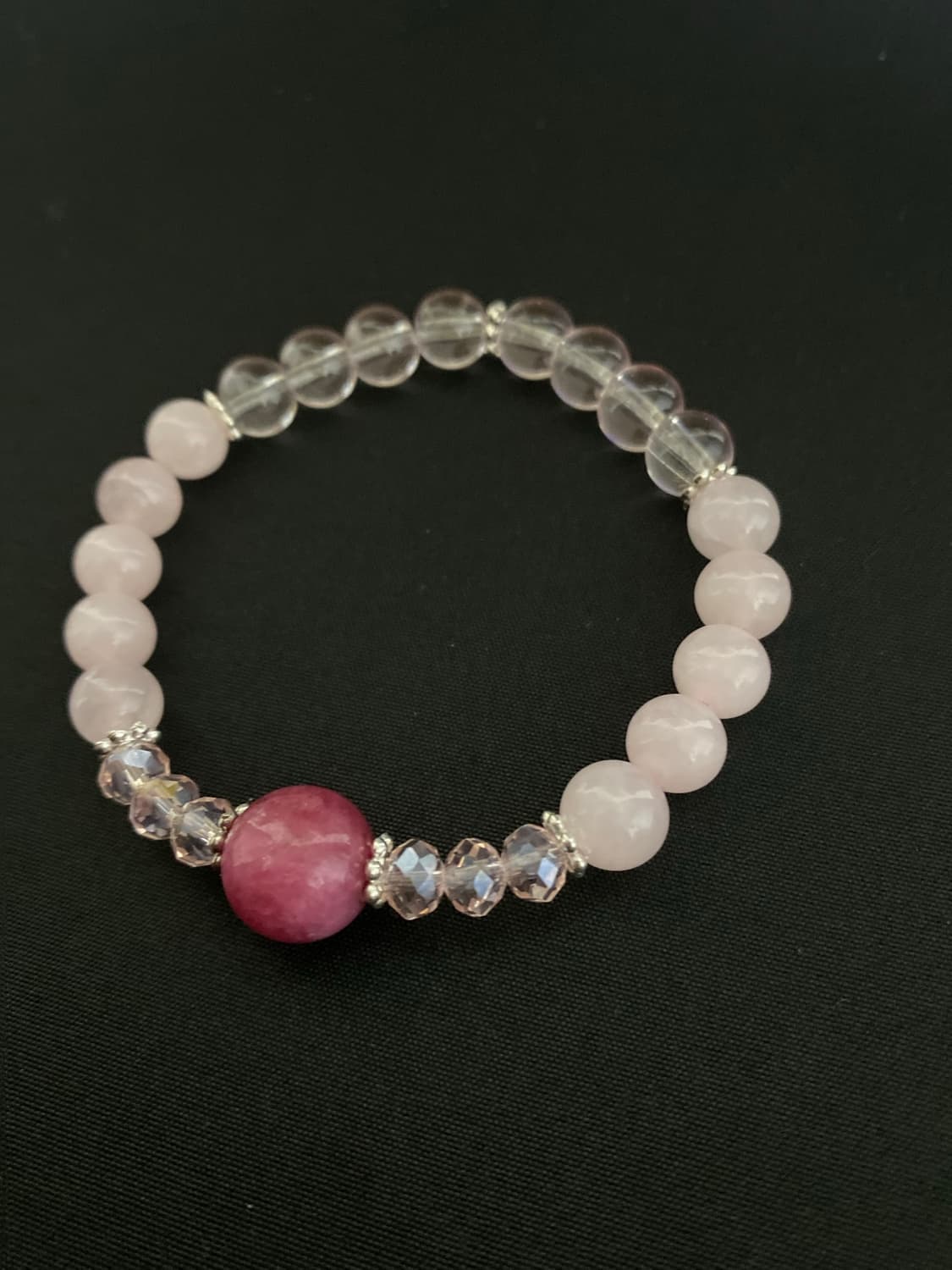 로즈 쿼츠 팔찌 상품이미지3