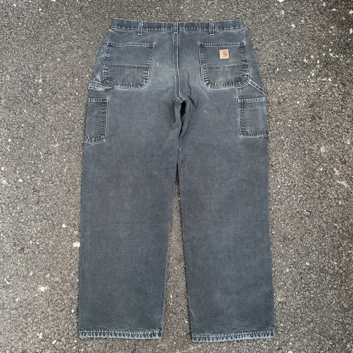 OG 빈티지 칼하트 B111 BLK 싱글니 카펜터 팬츠 상품이미지2