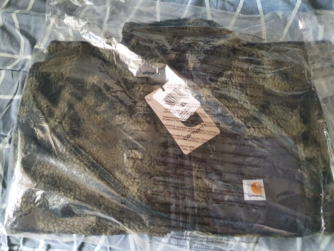 칼하느 WIP 카모 후리스 새상품 상품이미지2