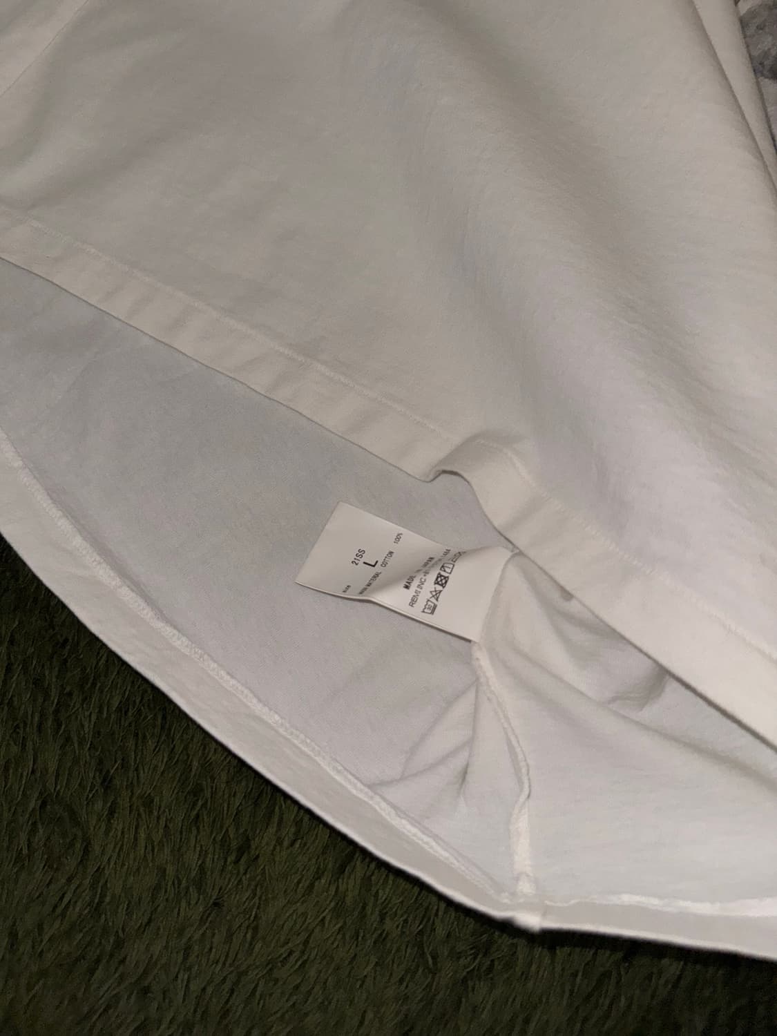 [L] CAR O LINE 칼오라인 X 찰스 피터슨 포토 티셔츠 화이트 상품이미지6