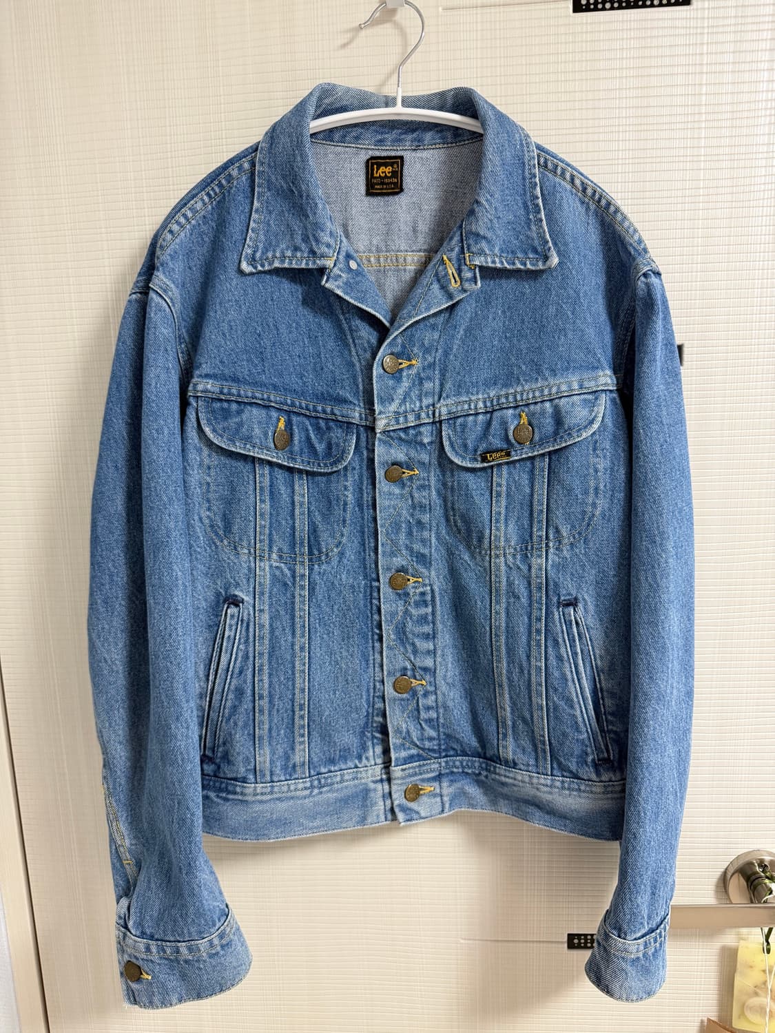 80s 빈티지 USA Lee Riders 데님 자켓 L사이즈 상품이미지3