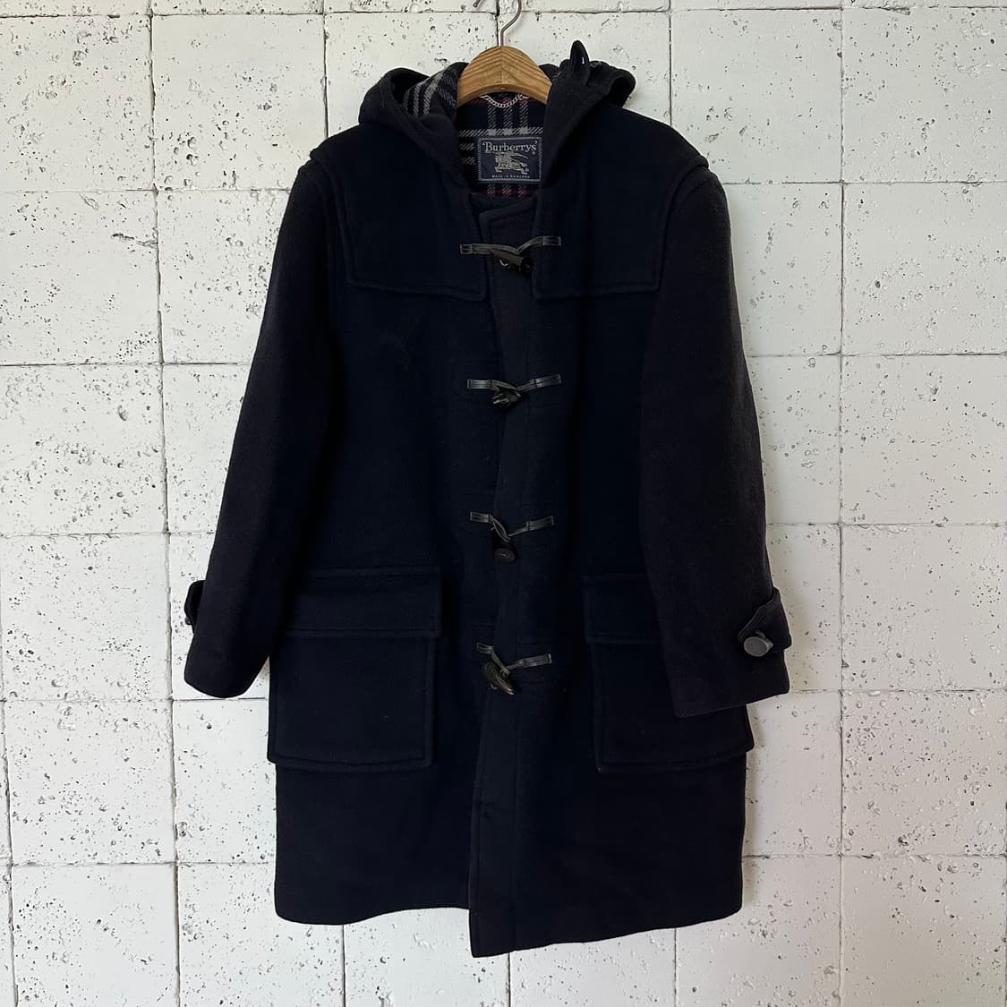 XL 버버리 더플코트 네이비 상품이미지1
