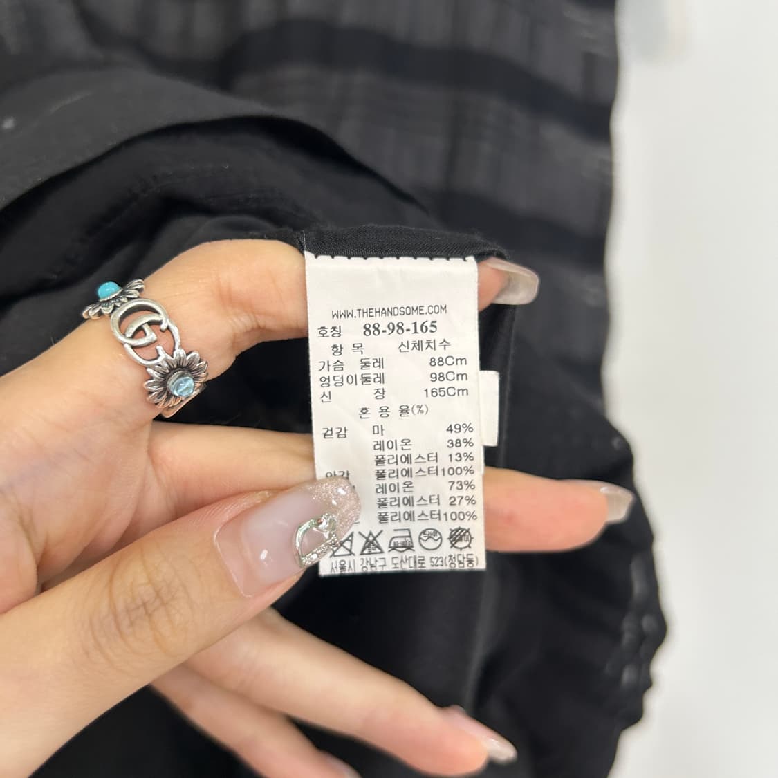 한섬 SJSJ 2020 여름 원피스 66  상품이미지4