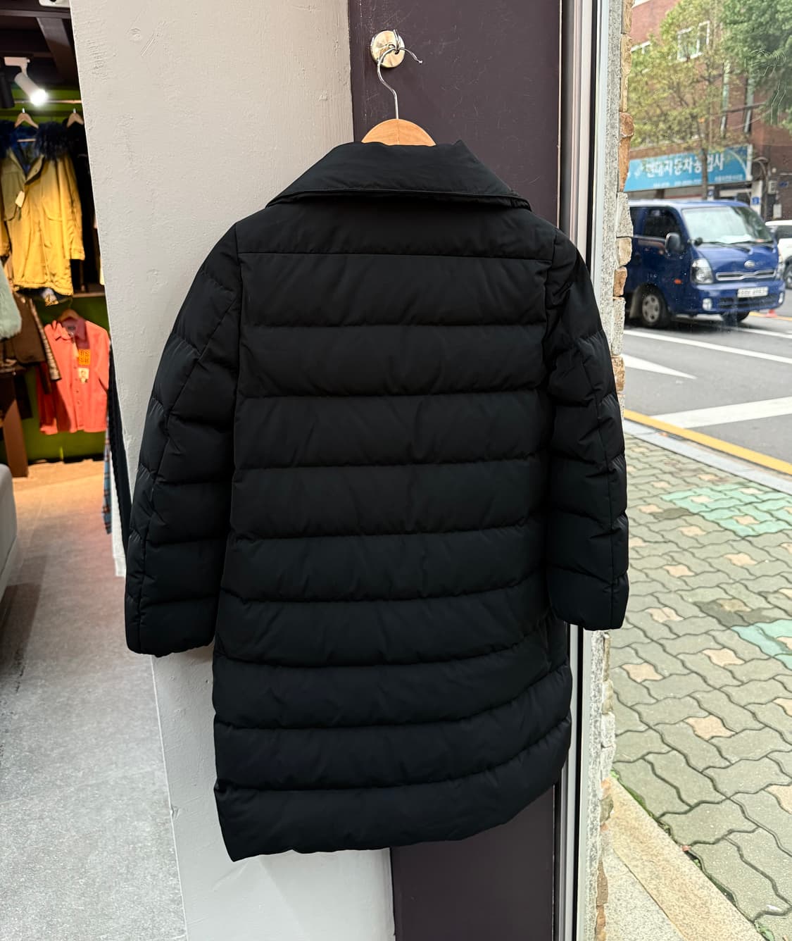 0/ 몽클레어 하이넥 와펜패치 롱패딩 점퍼 상품이미지8