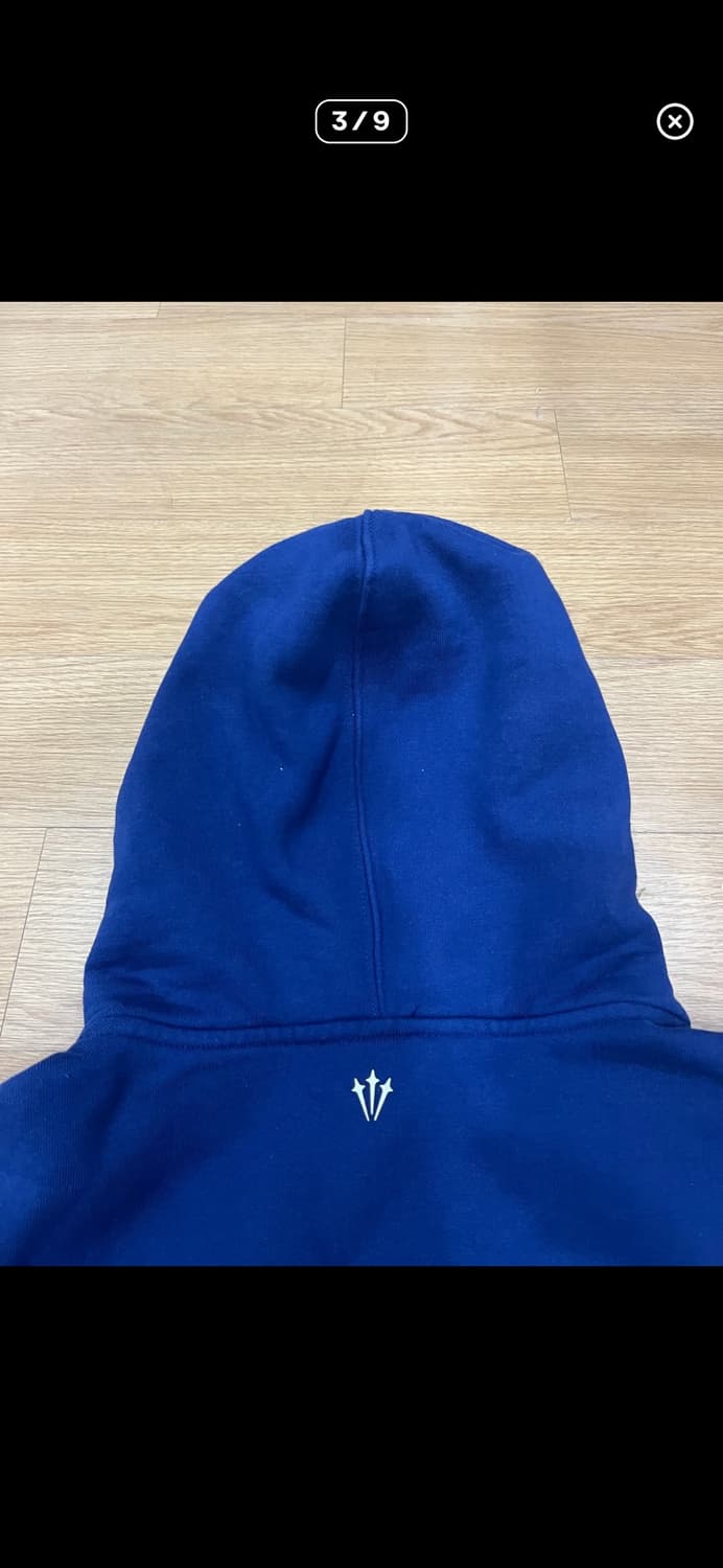 녹타 나이키 네이비 후드티 상품이미지2