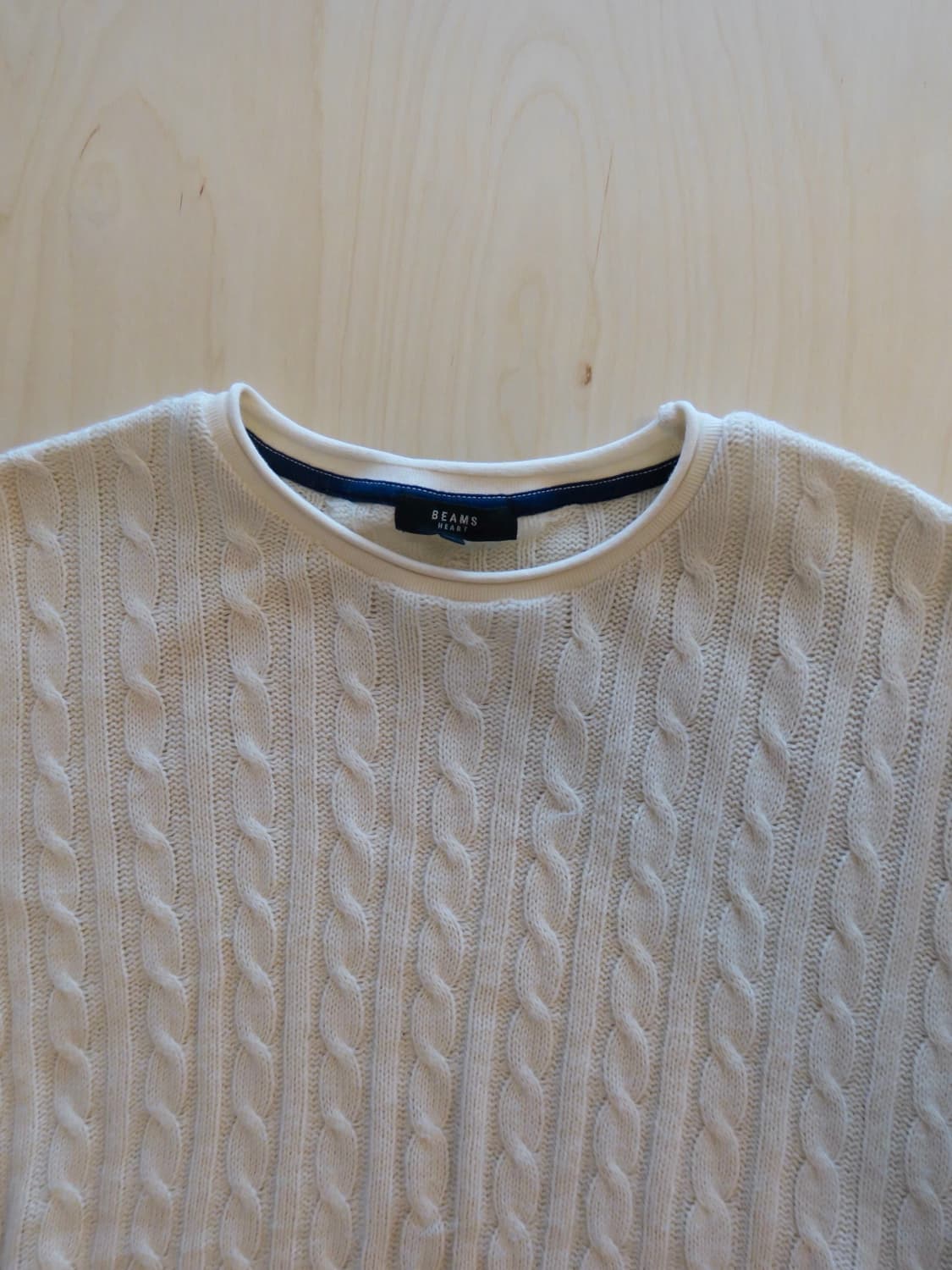 빔즈 Beams 과배기 골지 니트 상품이미지2