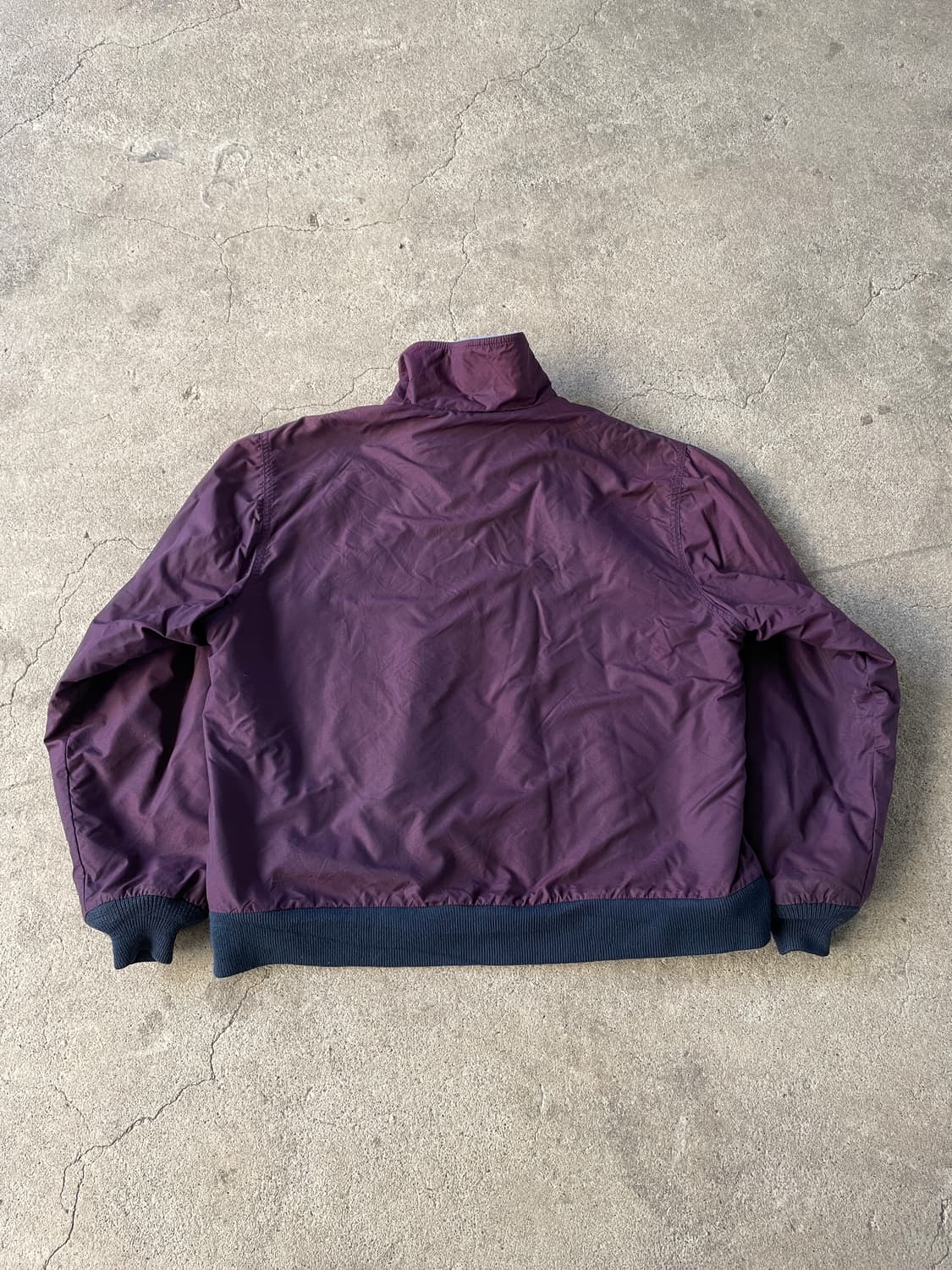 80-90s L.L. bean Warm-up Jacket Plum 상품이미지9