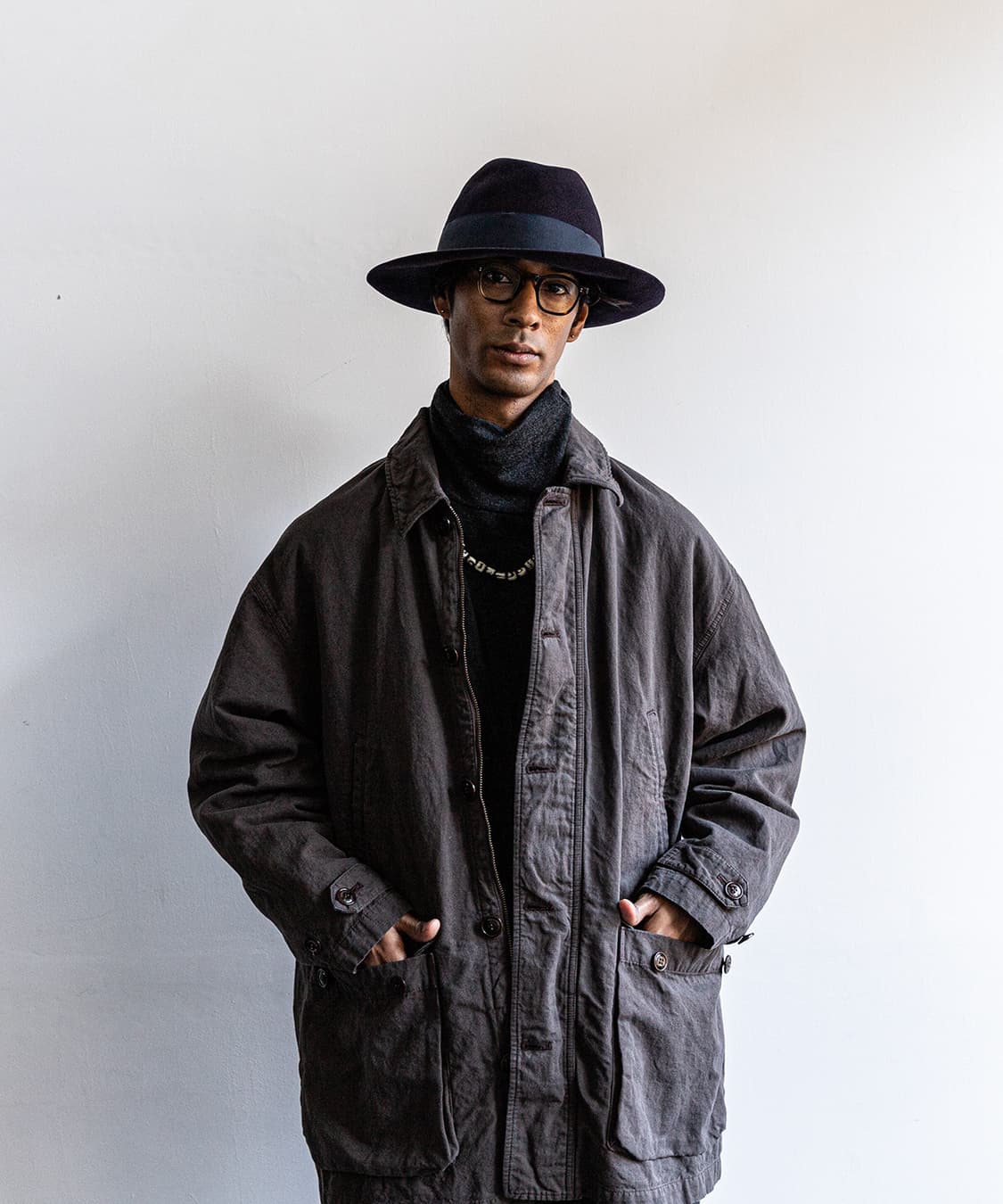 네스트로브 컨팩트 코튼리넨 헌팅자켓(택보유) 상품이미지1