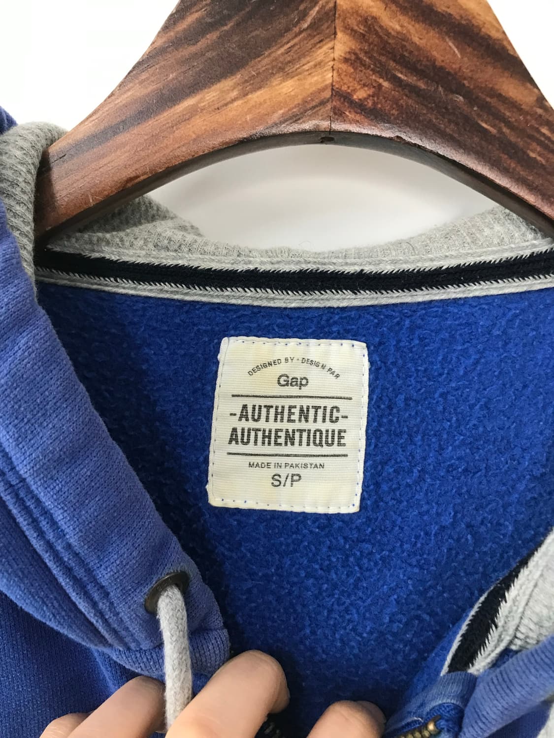 Gap 갭 블루 후드집업 상품이미지7