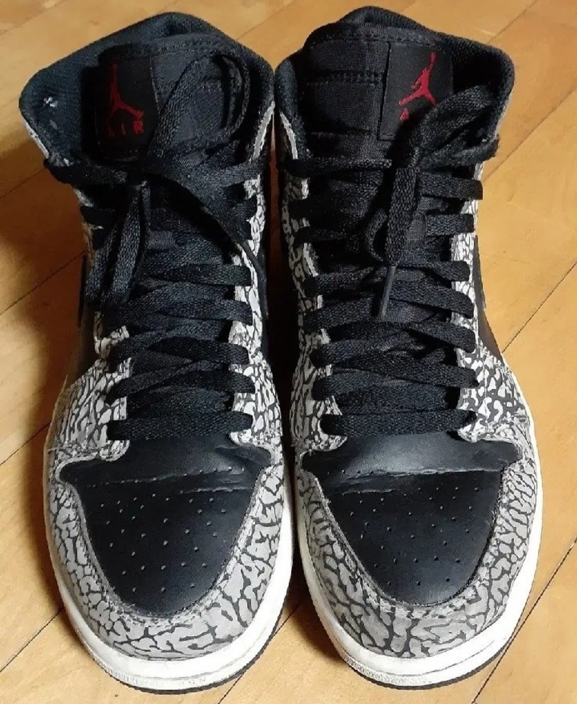 조던1 레트로 하이 블랙 엘리펀트 265 상품이미지2