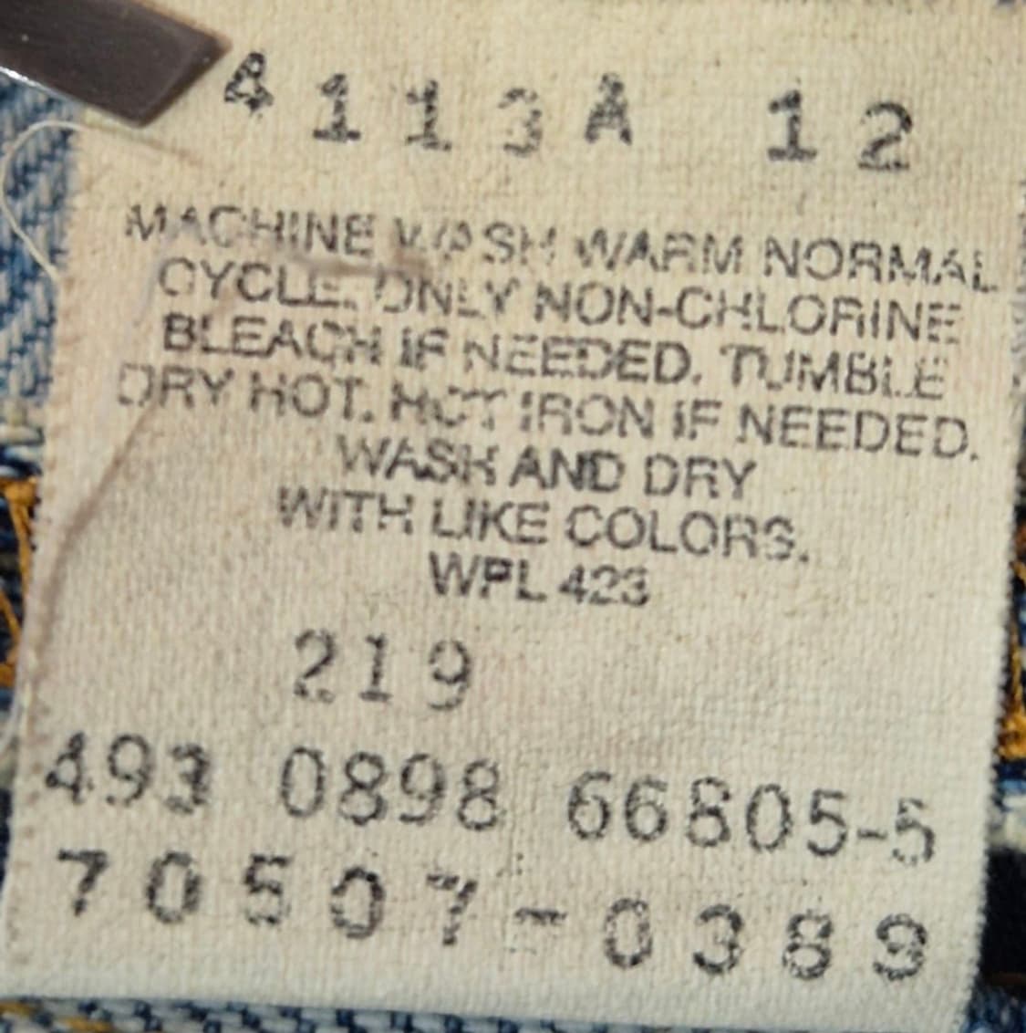 [M] 90s US Made 리바이스 트러커 -116 상품이미지5