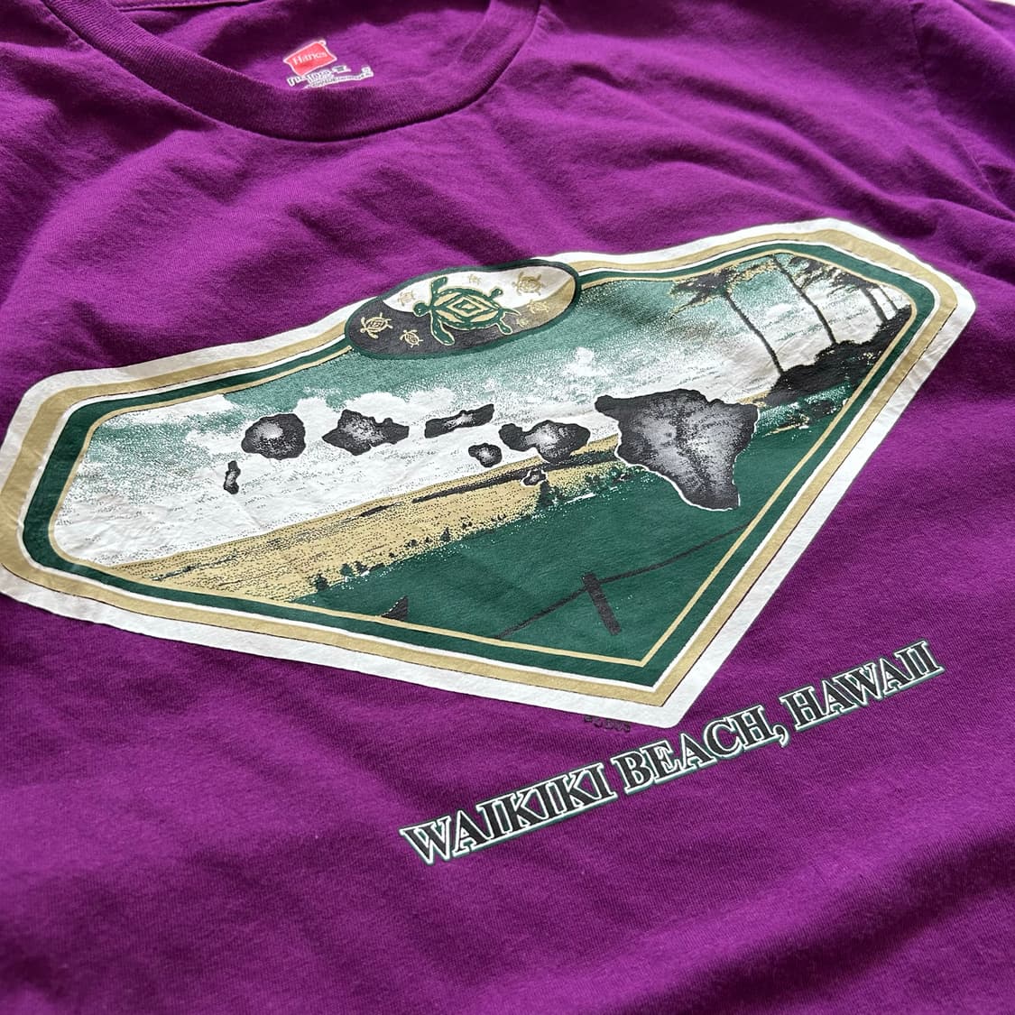 Hanes nano-T Hawaii T-Shirts 상품이미지3