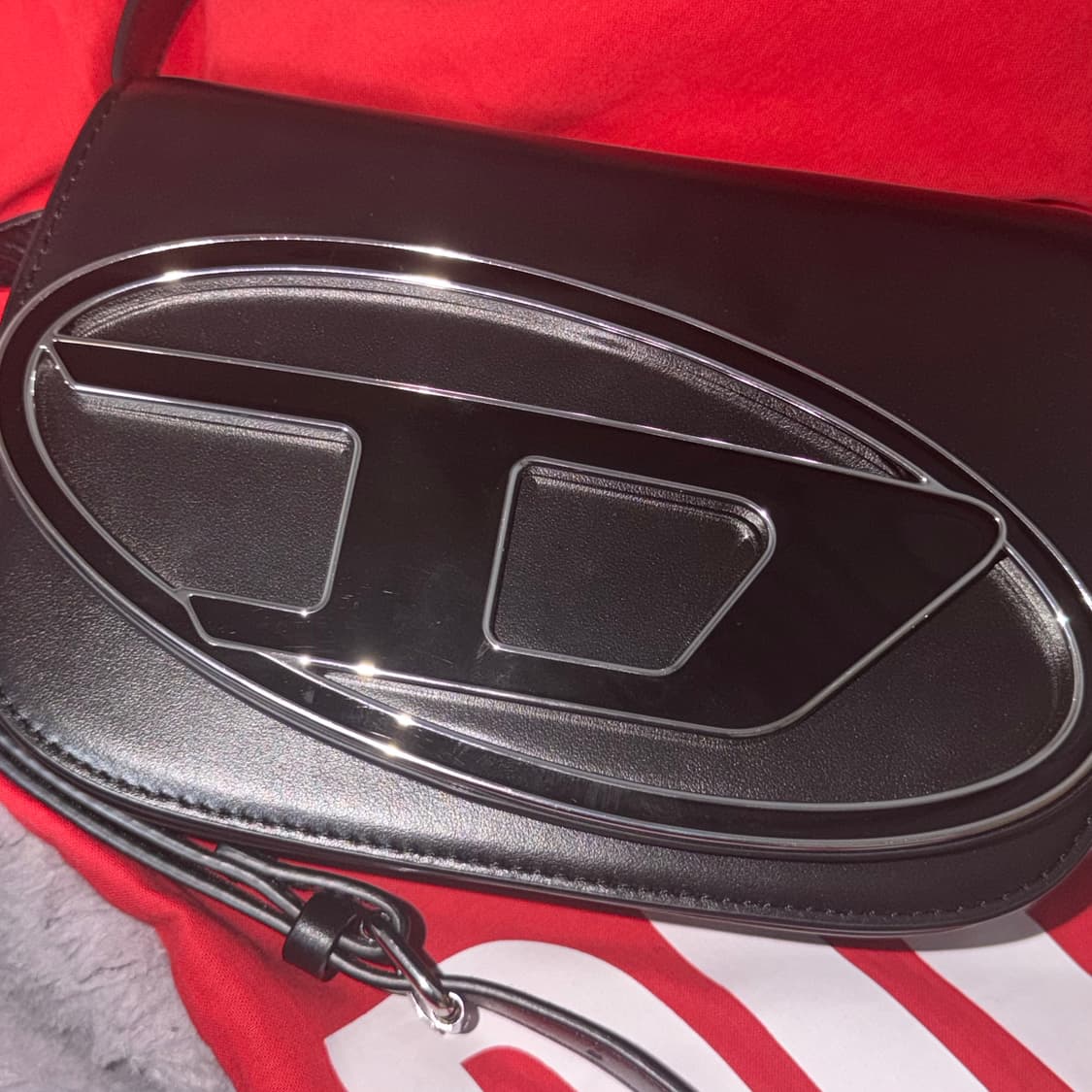 디젤 1dr 숄더백 나파레더 블랙 상품이미지1