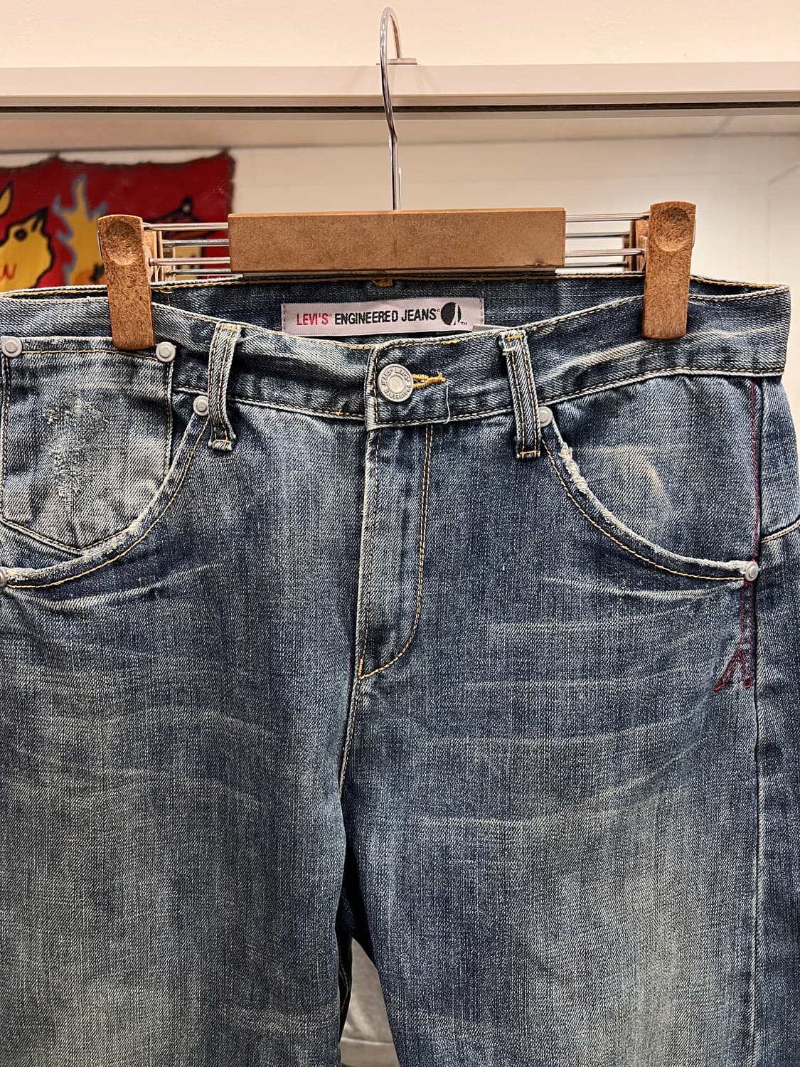 00s Levis 리바이스 엔지니어드 데님 팬츠 (32-33inch) 상품이미지3