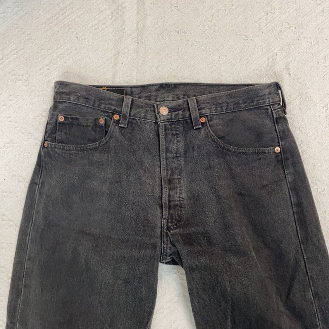 [32인치] 리바이스 501 90s 흑청바지 상품이미지4