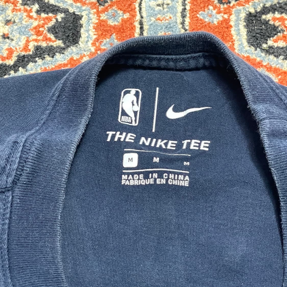 나이키 NBA 뉴올리언스 네이비 반팔티셔츠 남성M 상품이미지3