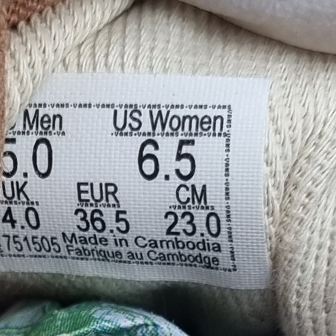 반스 체커보드 어센틱44 DX 스니커즈 230 상품이미지6