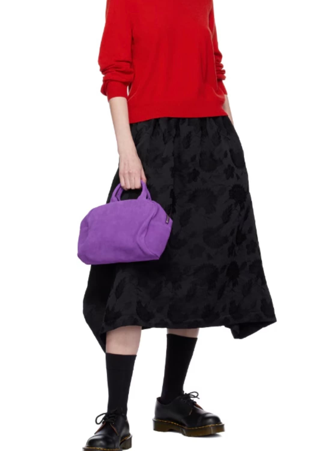 꼼데가르송 스웨이드백 퍼플 스몰  상품이미지9