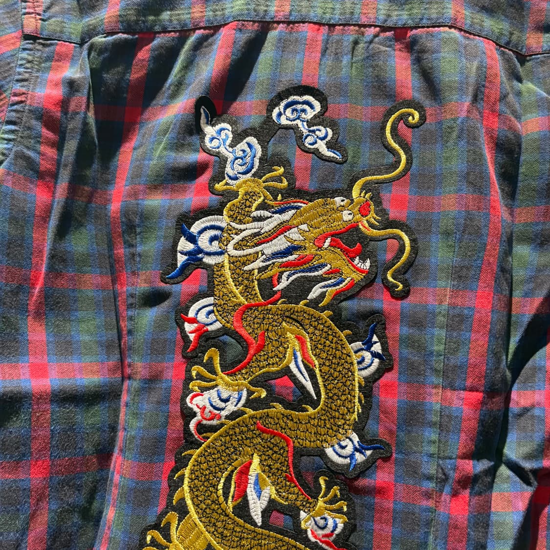 타미힐피거 동양 드레곤 자수 커스텀 셔츠 상품이미지2