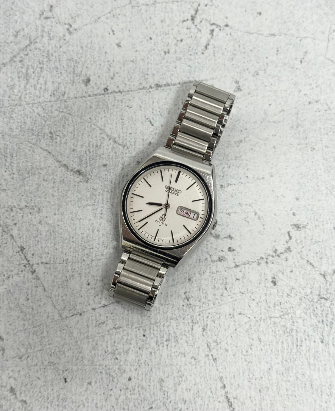 70s 빈티지 세이코 타입 II 쿼츠 상품이미지1