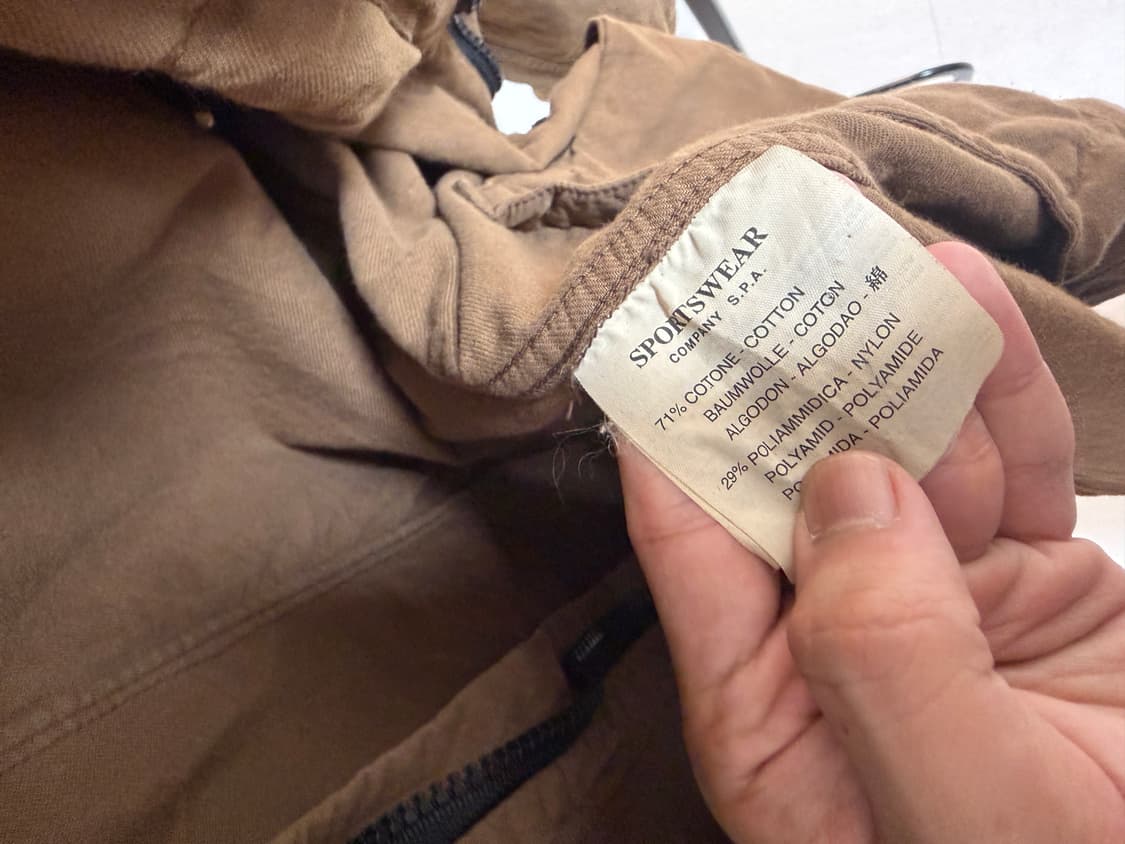 [L, 레어] 90’s 스톤아일랜드 아카이브 자켓 브라운 상품이미지6