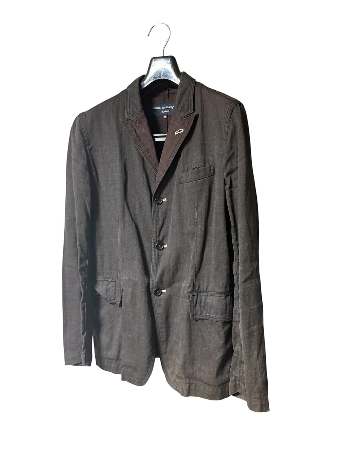 꼼데가르송 옴므 체크패턴 자켓 상품이미지1