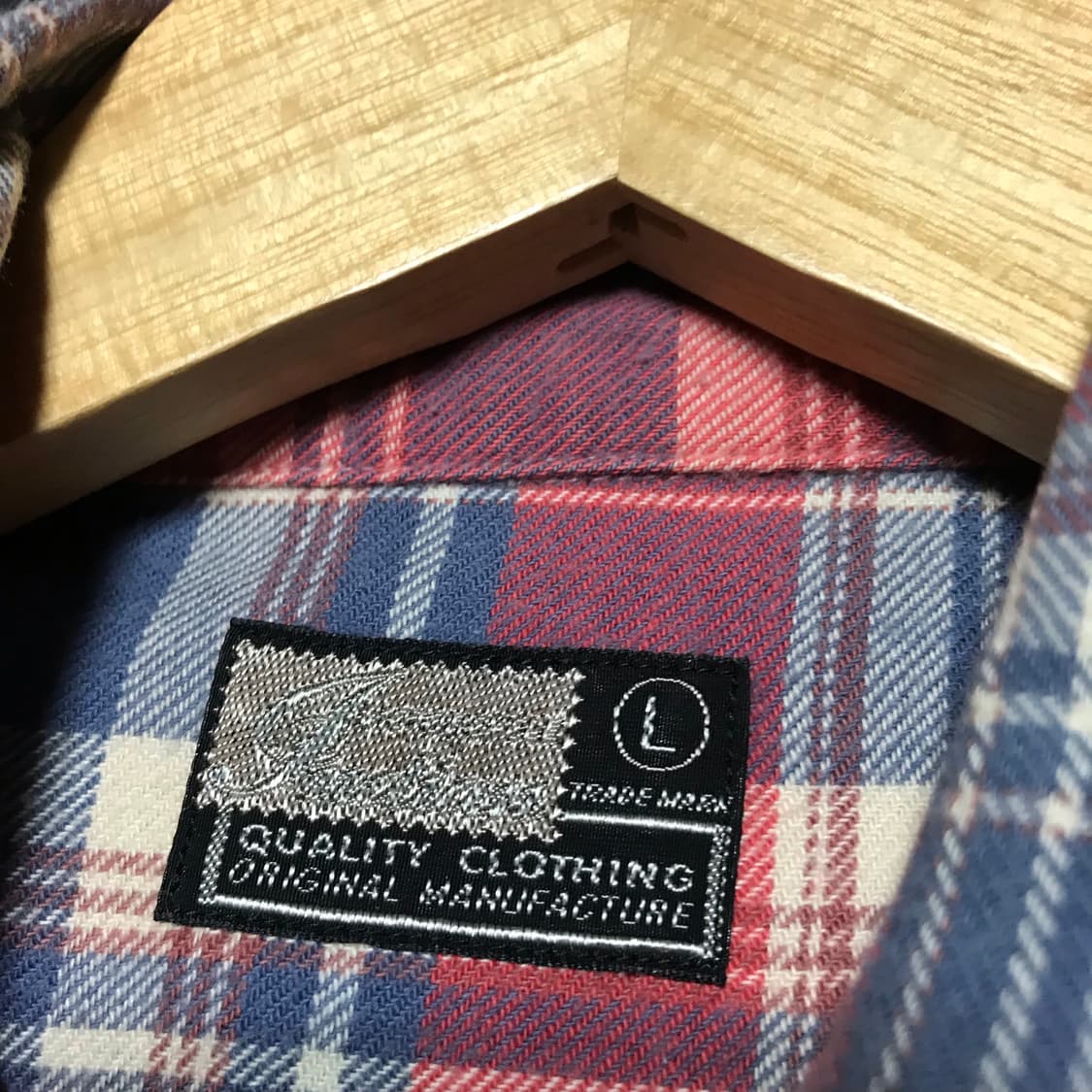 재팬 토요엔터프라이즈 인디언 모터싸이클 플란넬 자수 체크셔츠 상품이미지3