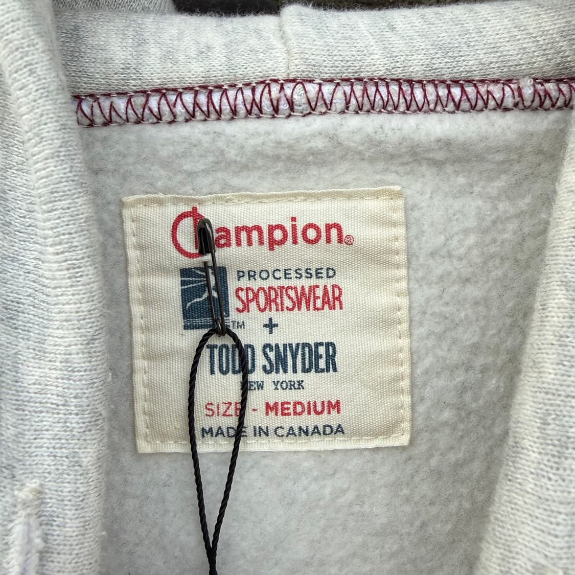 Champion × Todd Snyder 캐나다 생산 후디 상품이미지6