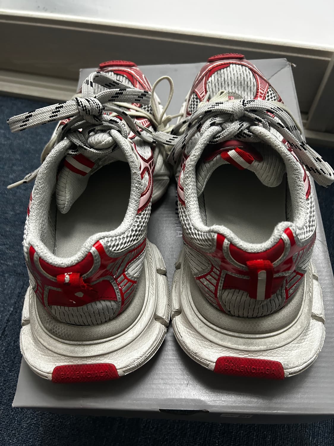 [43]발렌시아가 3xl 화이트레드 상품이미지3