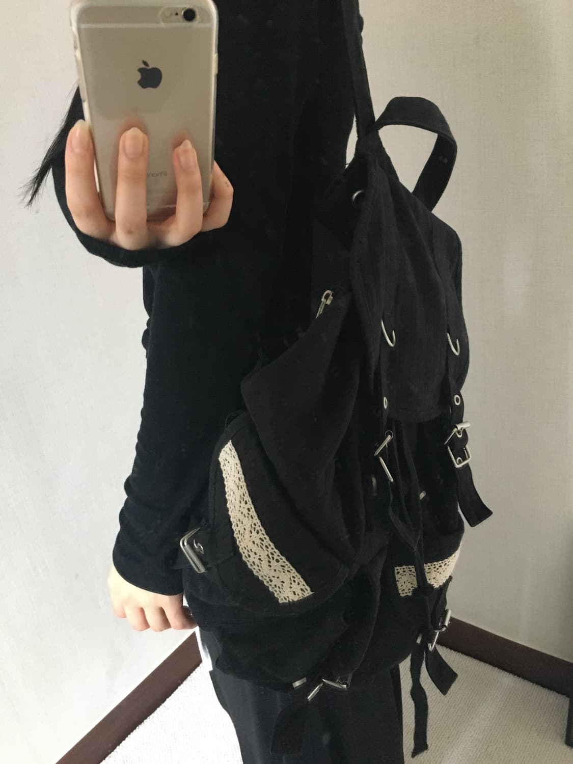 빈티지 백팩 가방 상품이미지3