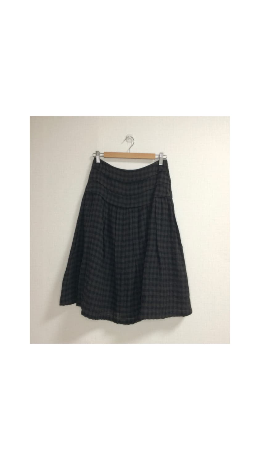 io comme io 이오꼼이오 체크 스커트 상품이미지1