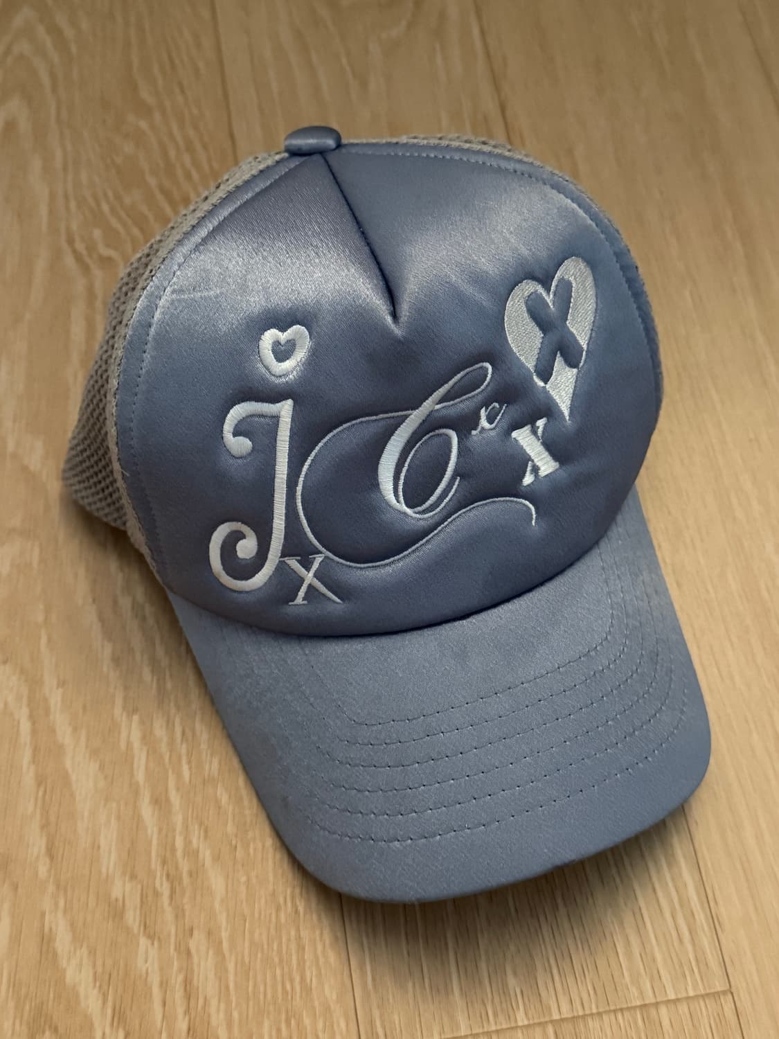 jichoi 지초이 지프트샵 리뉴얼 전 트러커 캡 모자 블루 상품이미지3