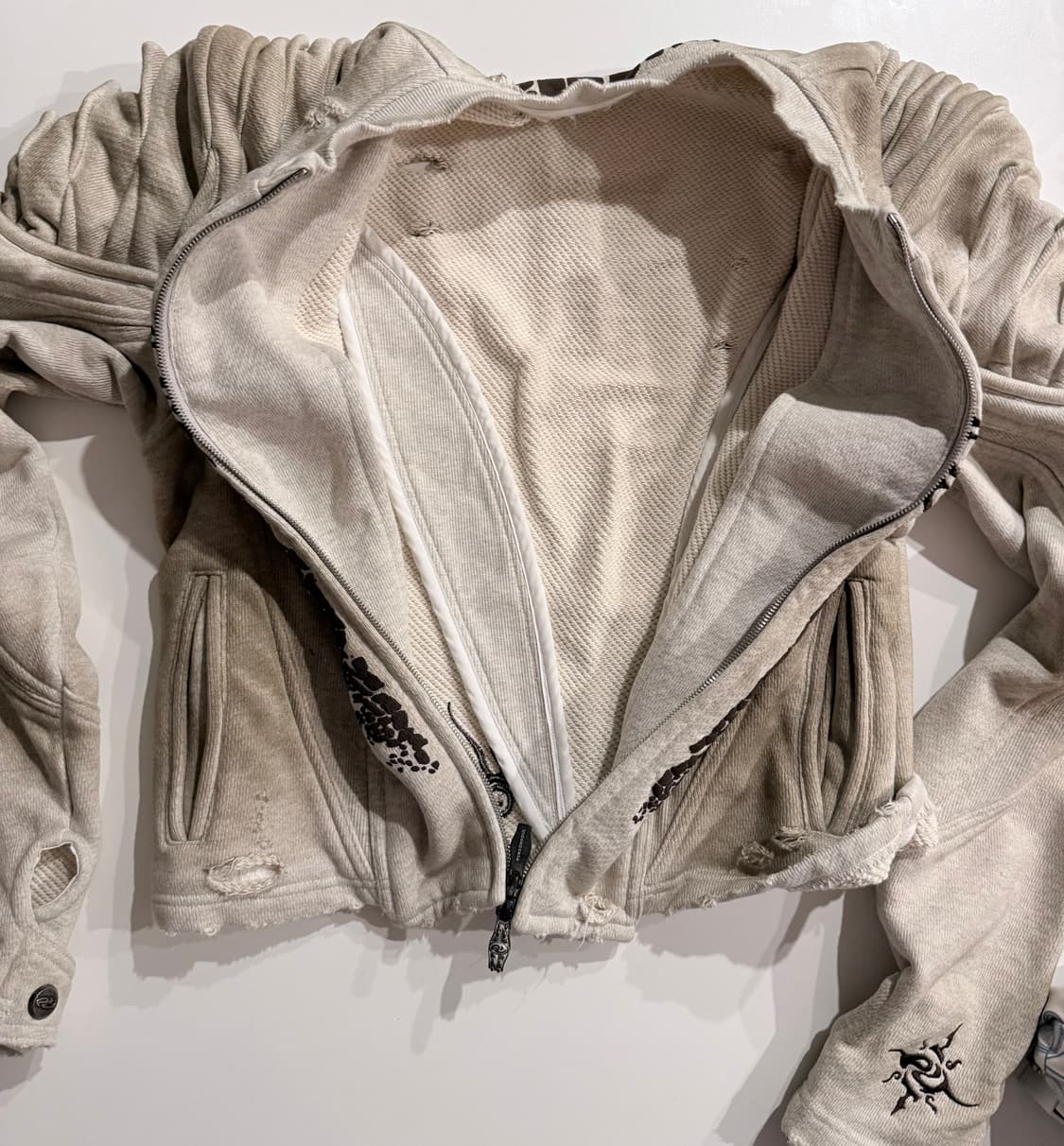 PERSONSOUL 크로커다일 슬림 크롭핏 자켓 상품이미지6