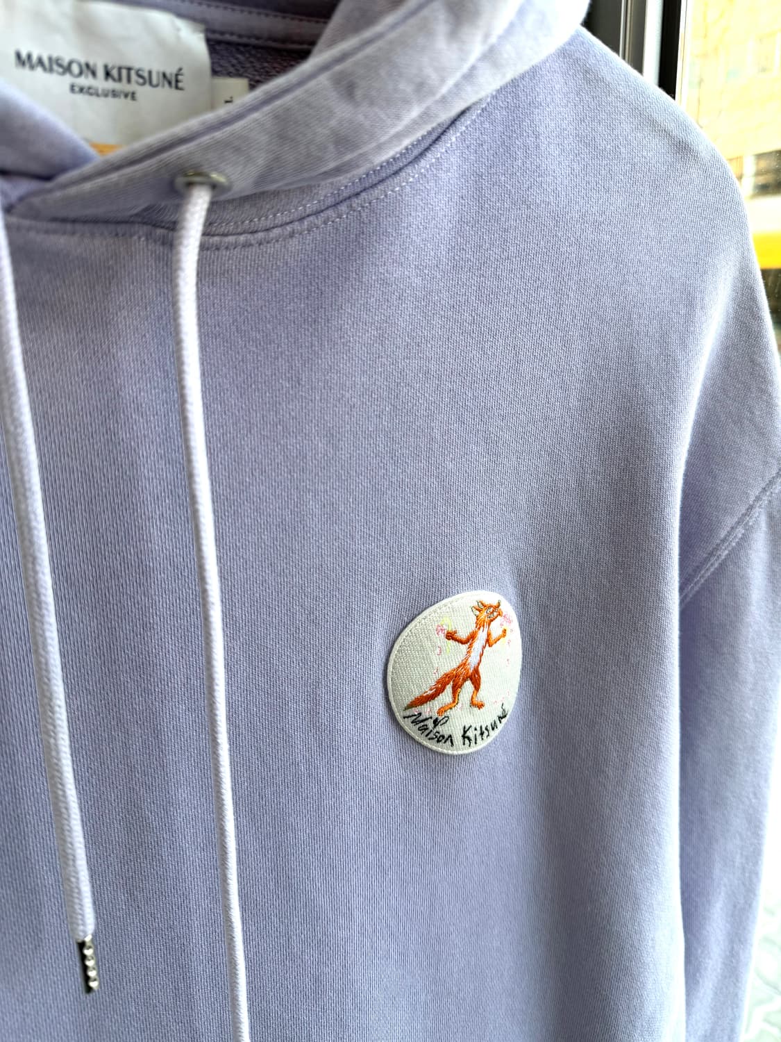 L/ 메종키츠네 패치로고 후드티 상품이미지7