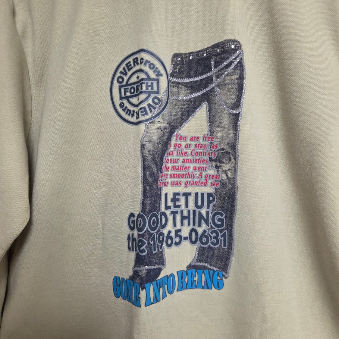 Datum Japan y2k 긴팔 티셔츠 M-L 상품이미지2