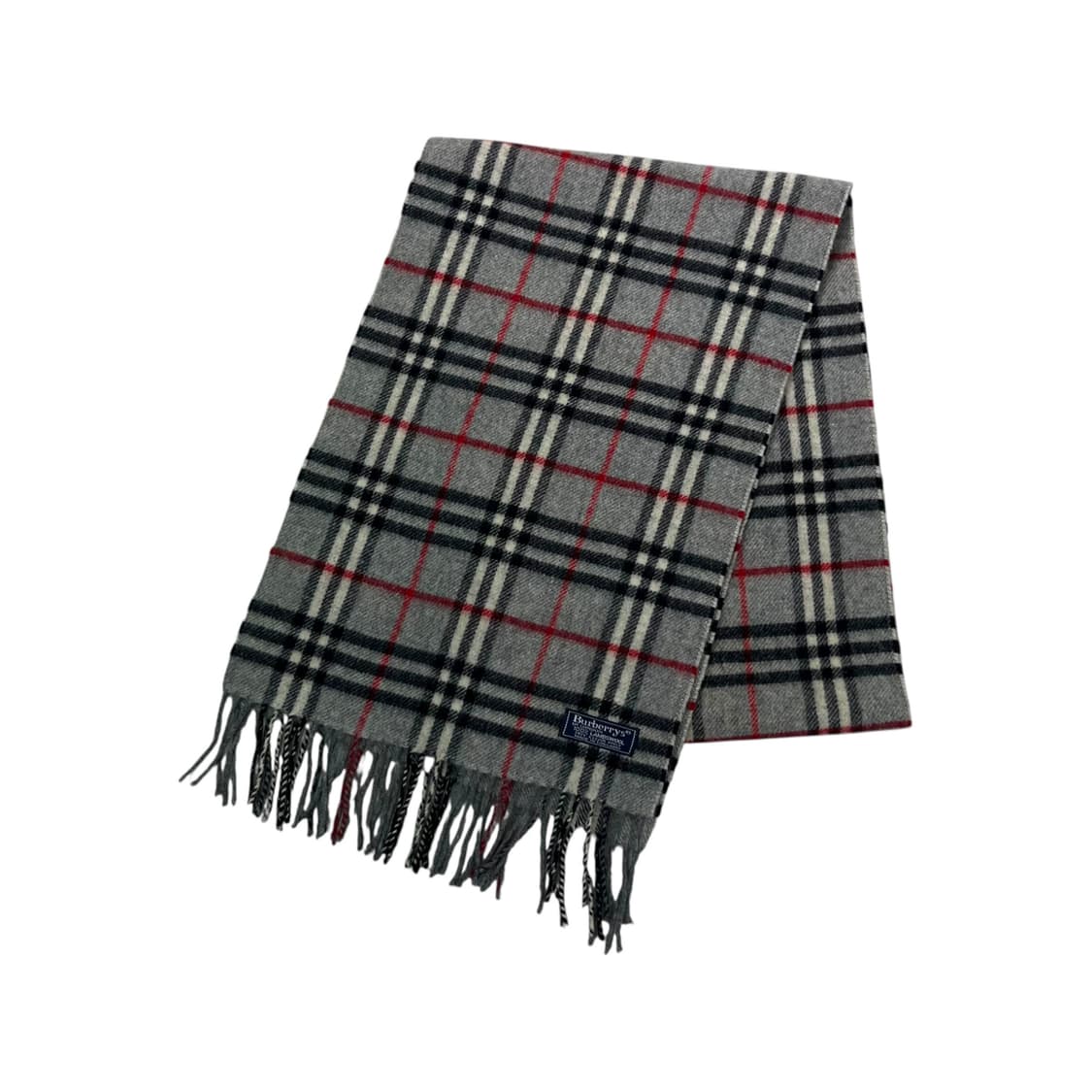 버버리 노바체크 그레이 램스울 머플러 상품이미지1