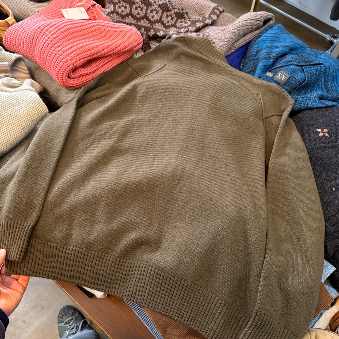 C.P 컴퍼니 니트 집업 자켓 투웨이 XL 상품이미지6