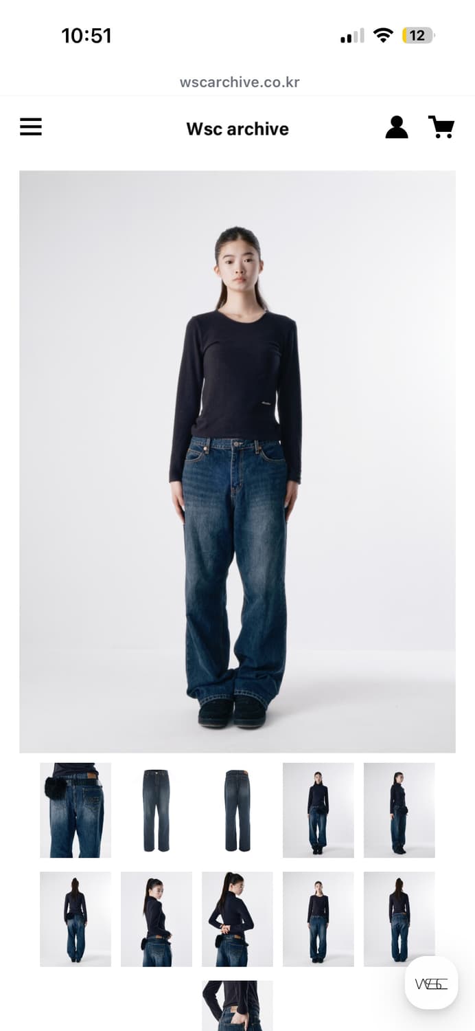 Wsc Archive vintage Jeans 상품이미지2