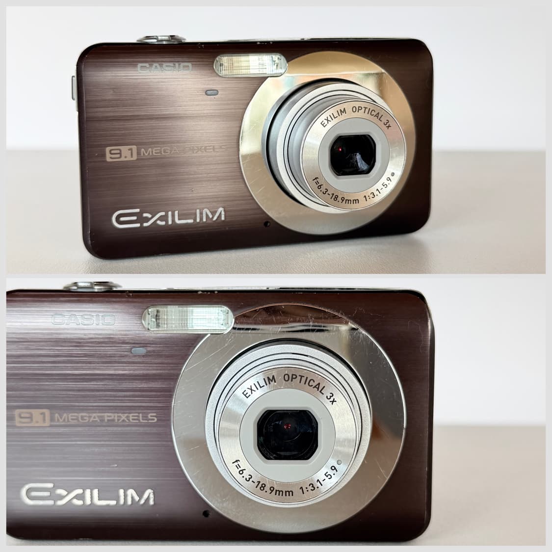 ✨츄 프리지아 픽 풀박셋✨ 카시오 엑슬림 EX-Z85 쵸코 브라운🍫 상품이미지7