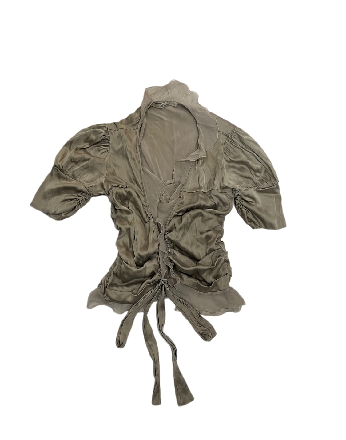 블루마린 블라우스 베이지 상품이미지1