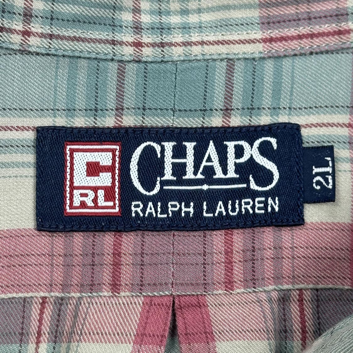 폴로 챕스 클래식 포켓 체크셔츠 (XXL) 상품이미지5