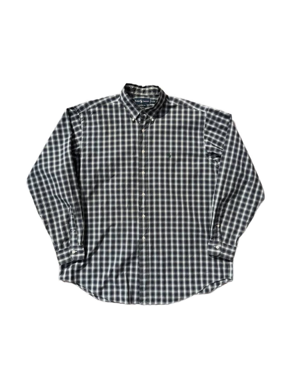 폴로 랄프로렌 버튼다운 체크셔츠 상품이미지1