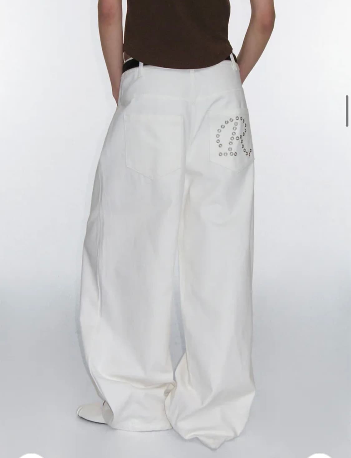 락케이크 Eyelet R Pocket Curved Pants 상품이미지1