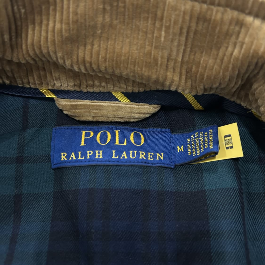 폴로 랄프로렌 바라쿠다 코듀로이 자켓 브라운 m 상품이미지2