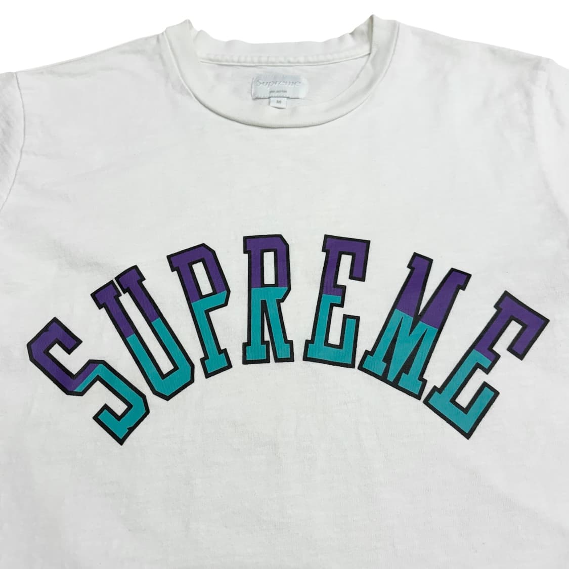 슈프림 화이트 반팔 티셔츠 m 상품이미지3