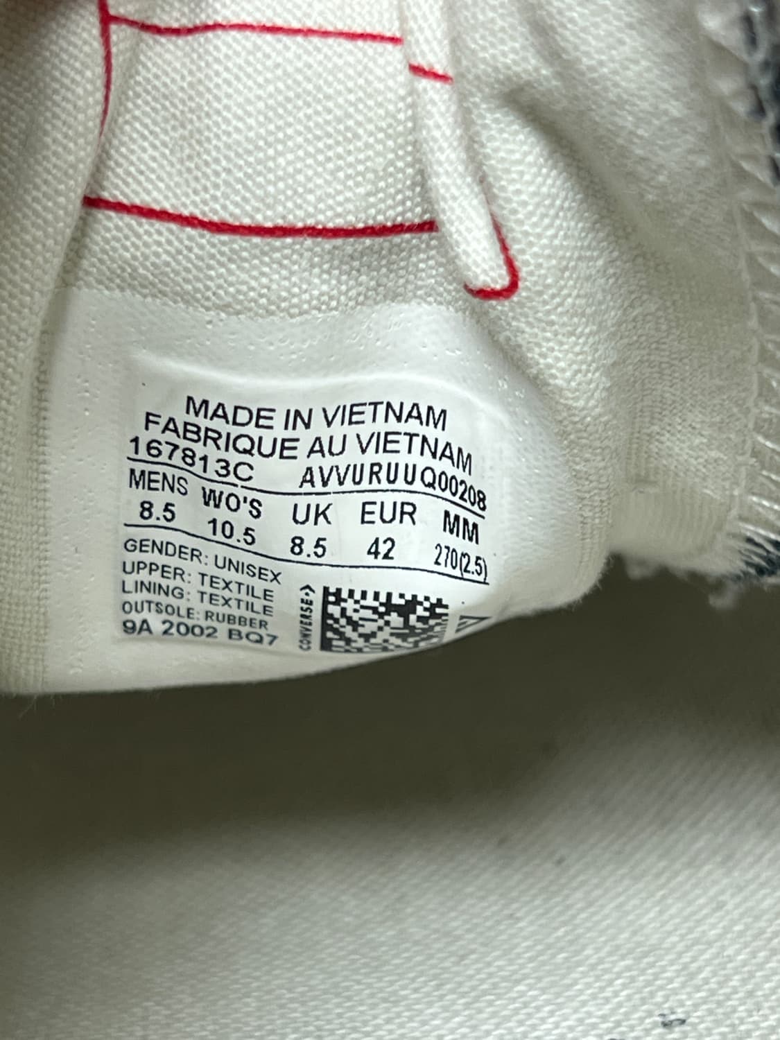 [270] 컨버스 척테일러 아카이브 플레임 42 상품이미지7