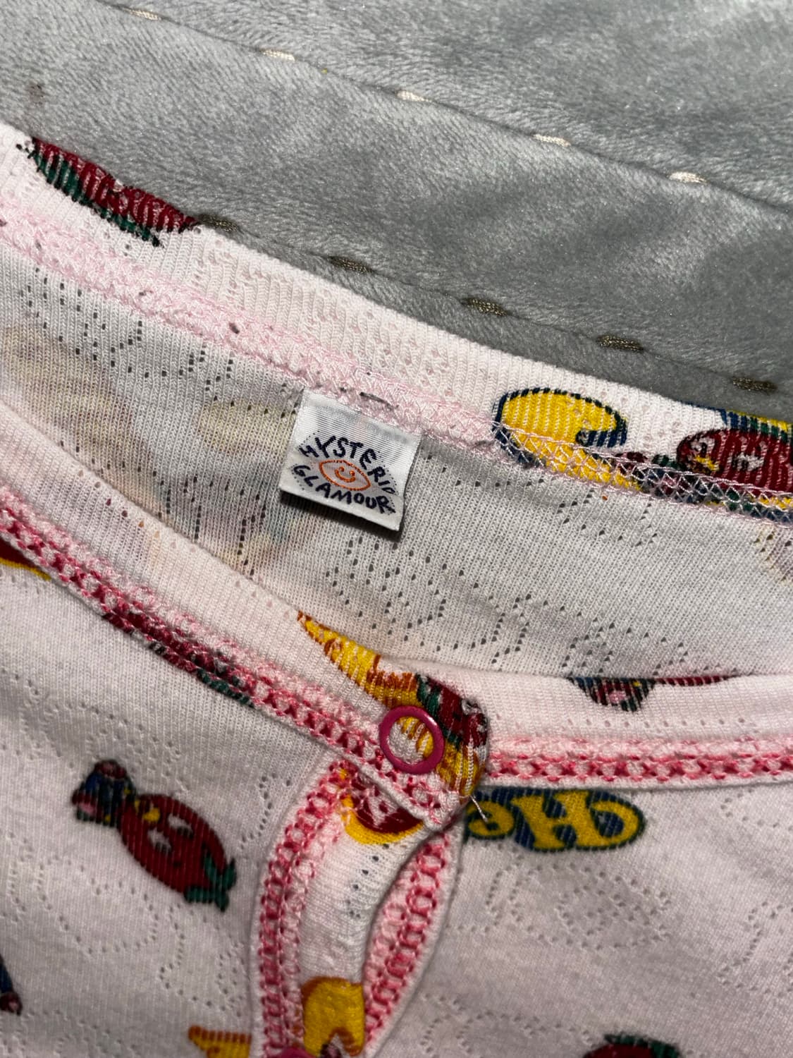 히스테릭글래머 핑크 가디건 상품이미지3